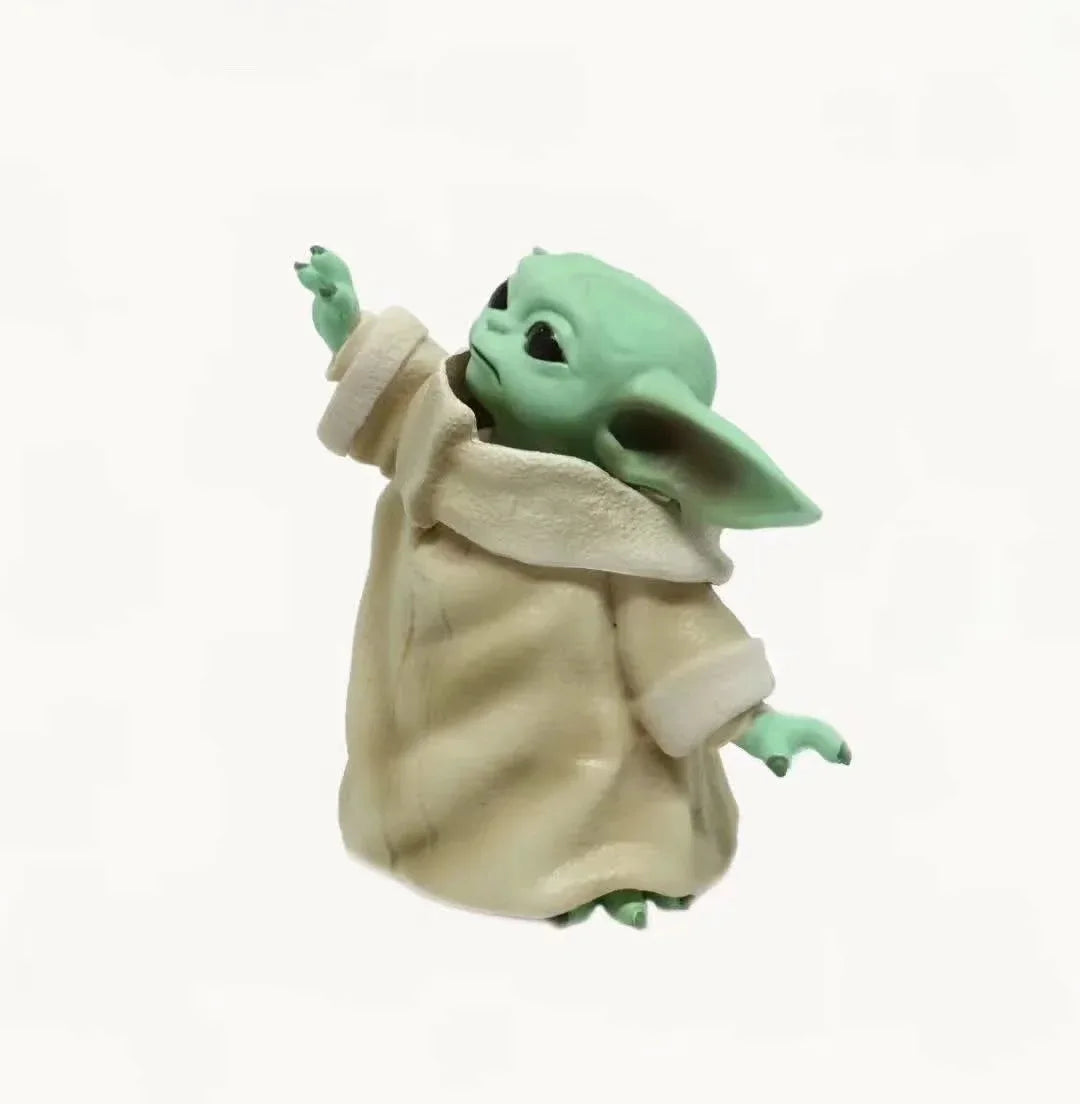 Figurine Star War Mandalorian Little Baby YODA Statue 8 cm Jouets