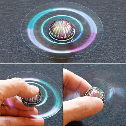 Fidget Hand Spinner Gift for Fans of The Medieval Magical Wizardry World Stress Anxiety ADHD Relief Fidgets Toy Metal