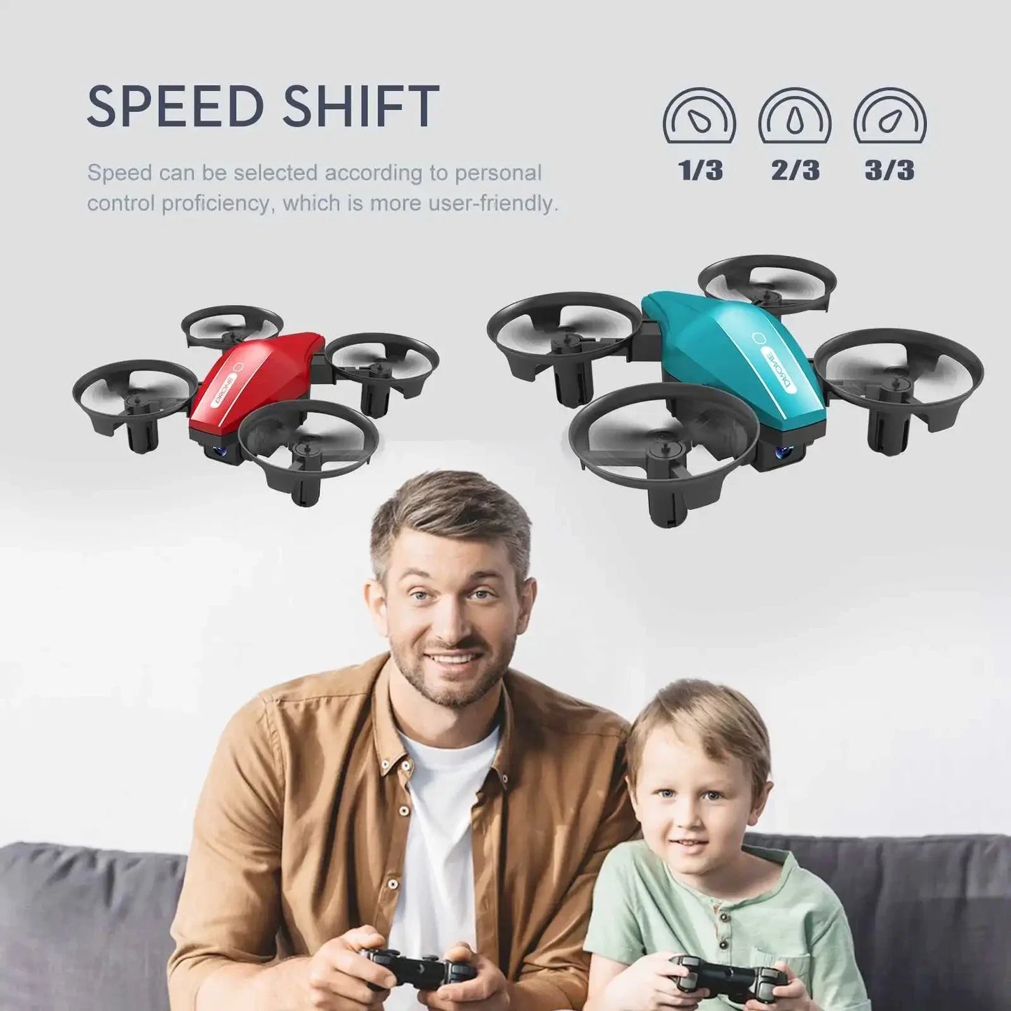 Mini drone de cascade RC 2,4 G GT1, mode sans tête, rotation à 360 °, quadricoptère professionnel de poche, petit drone portable, cadeaux, jouets pour garçons