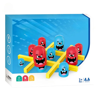 1 Set  Tic Tac Toe Set of Toys for Children's  Thinking Training Interactive Desktop Games Versus The Competition  Board