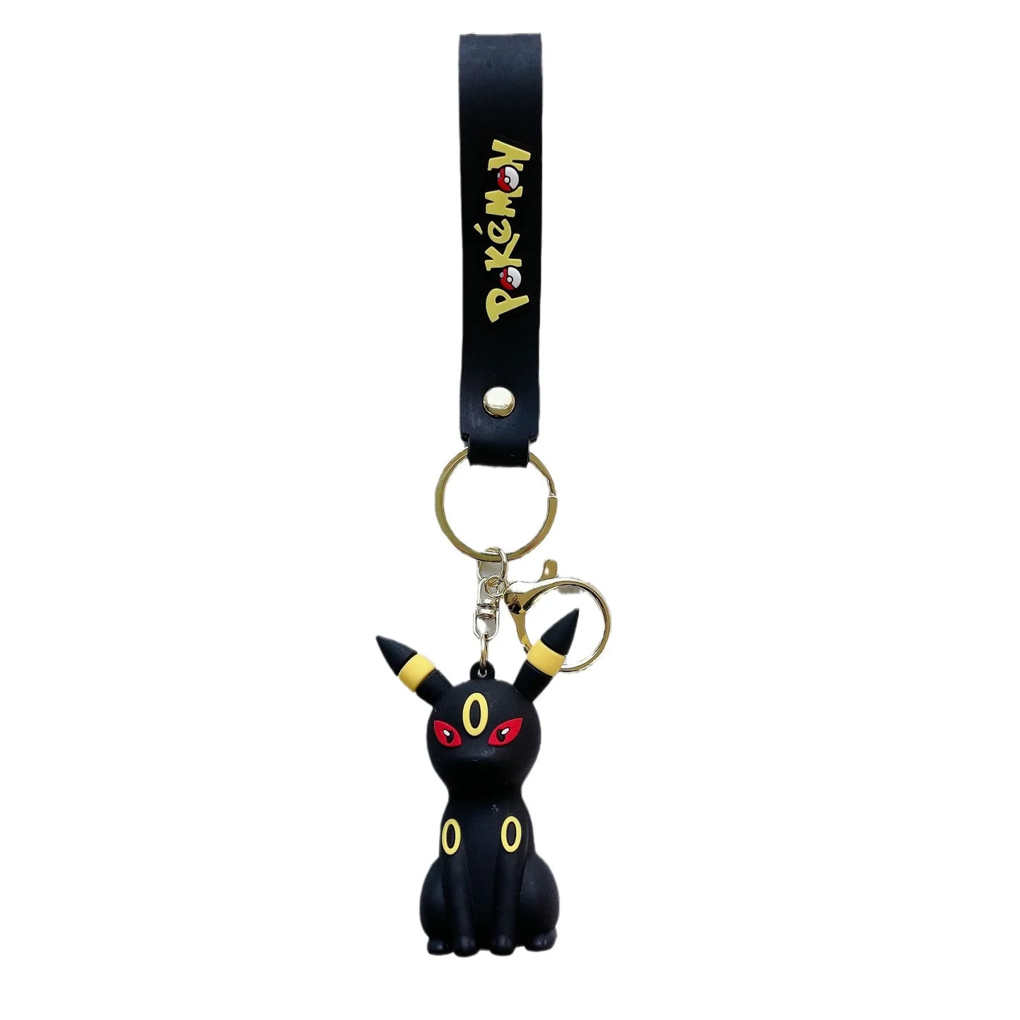 Lot de 10 porte-clés Pokémon Glaceon Umbreon Leafeon Flareon Eevee, pendentif, jouet, cadeaux de Noël