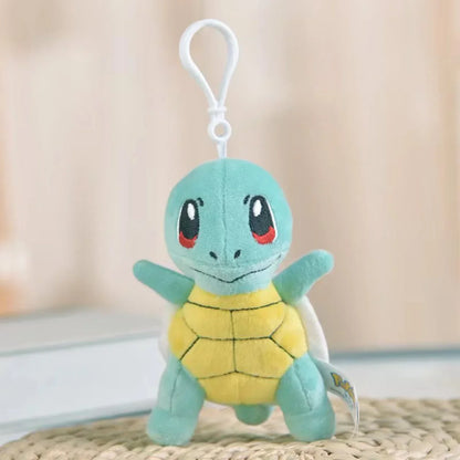 Lot de 10 poupées en peluche Keeppley Squirtles Charmanders Bulbasaurs 12 cm, pendentif en peluche, porte-clés, jouet cadeau