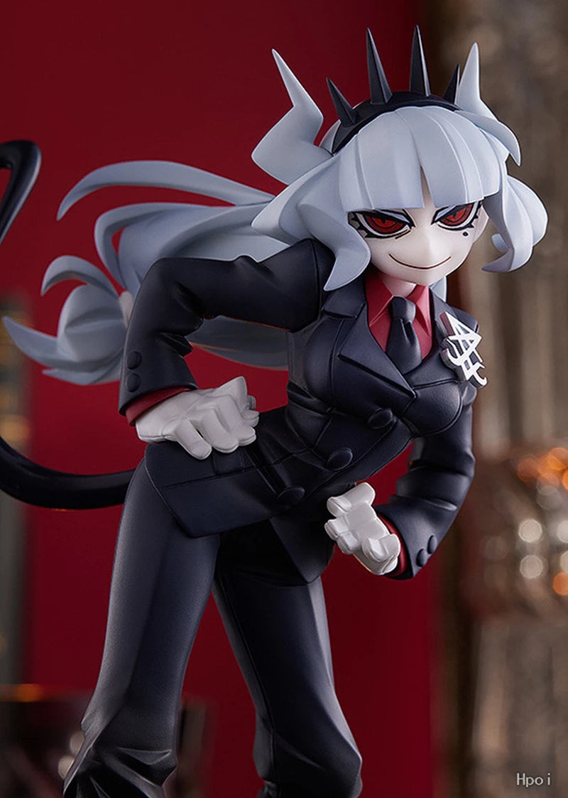 Figurine d'anime POP UP PARADE Helltaker Lucifer de 18 cm Figurines d'action Helltaker Lucifer en PVC pour adultes Modèle de collection Poupée Jouets Cadeaux