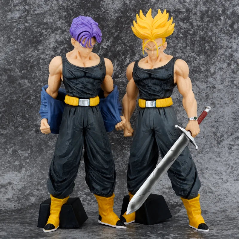 Figura de acción de Anime Dragon Ball Z, figuras de Trunks, Super Saiyan Torankusu, colección de figuras, modelo de juguetes, estatua GK, regalos para niños