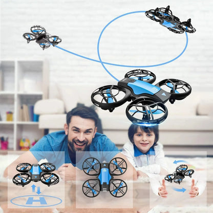 2024 nuevo V8 Mini Drone 4k profesional HD Cámara gran angular 1080P WiFi FPV Drones Altura Mantener Control remoto Helicóptero Regalo Juguetes