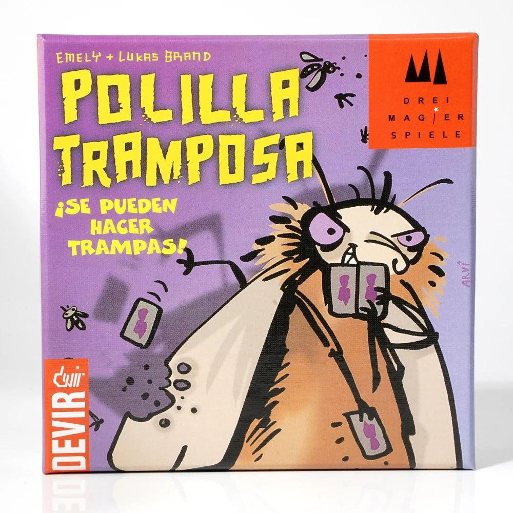 Mogel Motte Polilla Tramposa juego de cartas Deir-Juego de Polilla cheate Devir - Juego Polilla Tramposa, Juego de mesa, Ju