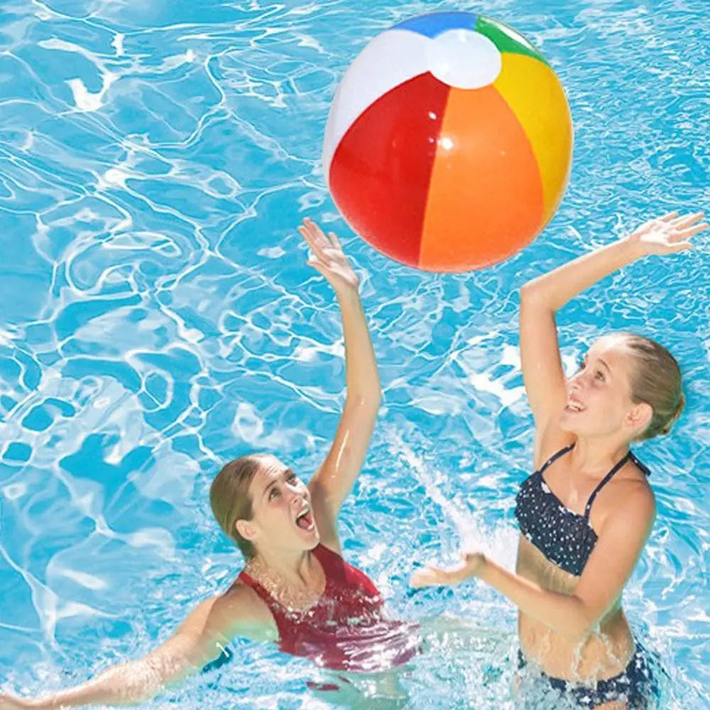 Vente chaude Big Blow Up Beach Balls 30cm/40cm Ballon de plage gonflable Jouet de fête amusant pour enfants