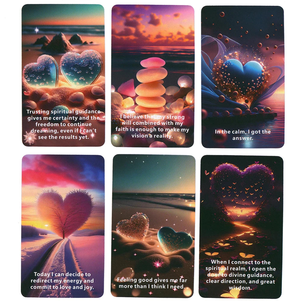 12x7cm Cosmic Belief Oracle Cards Love Tarot Deck English Version Predictions Prophecy for Beginners Keywords