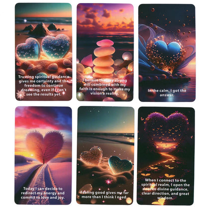 12x7cm Cosmic Belief Oracle Cards Love Tarot Deck English Version Predictions Prophecy for Beginners Keywords