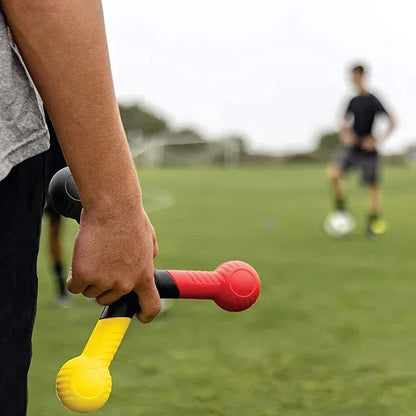 Entraîneur de vitesse de réaction Outils de coordination œil-main pour joueur de baseball et de basket-ball Améliorer l'agilité et la réponse Bâton d'entraînement