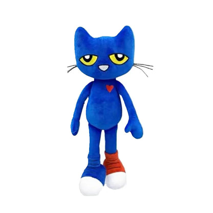 Pete le chat en peluche Pizza Party Peluche douce Chat bleu Jouet en peluche Super doux Pete Kitty