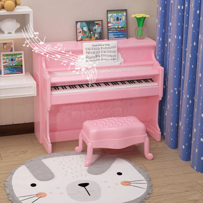 1:12 Maison de poupée Koala Miniature Meubles Simulation Musique Piano Électrique Décoration Micro Modèle Fille Playhouse Cadeau D'anniversaire Jouet