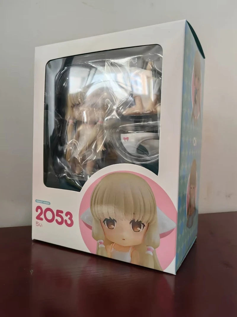 Figurine d'anime Chobits 10 cm #2053 Chii Figurine d'action Kawaii Girl Chi Figurine Ornements de chambre Modèle de collection pour adulte Poupée Jouet Cadeau