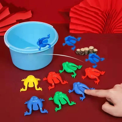 5/10/20 piezas de juguetes de rana saltarina de color caramelo, clásicos, para niños, divertidos juegos de concurso de fiesta para niñas y niños, regalo, juguete creativo para inquietos