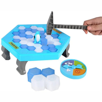 Nouveau jeu de société brise-glace Penguin Trap pour adultes et enfants, interactif, pour la famille, jouets de bureau, pour sauver les pingouins, équilibrer, frapper des glaçons