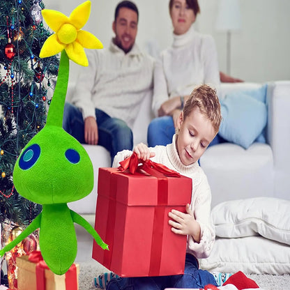 Peluche Pikmin Ice et Oatchi, adorables créatures ressemblant à des plantes pour s'amuser et collectionner. Poupée en peluche douce pour enfants et adultes