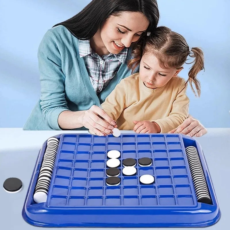 Juego de mesa portátil Reversi Travel Boards Juego de ajedrez, juego de mesa para fiestas, juego familiar, 37 x 31 cm, juego de mesa, Reversi clásico