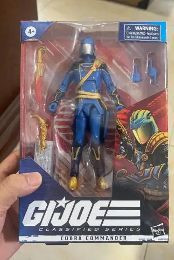 GI Joe Snake Cobra Commander GI Joe Classified Series Snake Eyes Deluxe 6" Articulations Figurine mobile Modèle Jouets