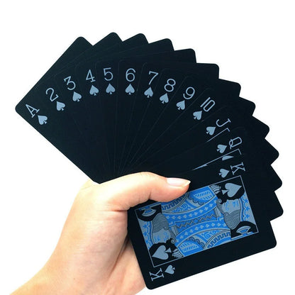 Cartes à jouer en plastique multicolores en gros résistant à l'usure et durable Pplastic PVC Wwaterproof Magic Poker Gift Collection