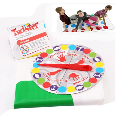 Juego Twist Divertido Niño Familia Cuerpo Twist Move Mat Juego de Mesa Fiesta Divertidos Juegos de Mesa Juego de Fiesta Juego Familiar