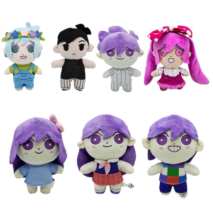 Nouveau jeu OMORI Sunny en peluche de 21 cm, jouet de Cosplay, poupées en peluche douces, peluches de Noël, figurines mignonnes, cadeaux, accessoire