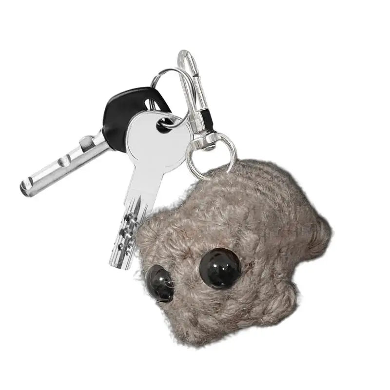 Porte-clés en peluche Meme Sad Hamster, porte-clés pour accessoires de sac, pendentif amusant, bijoux pour fans, cadeaux