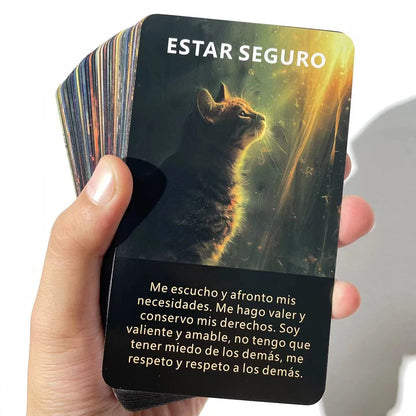 Tarot español, cartas del oráculo del sol interior, el camino hacia la luz y la libertad, baraja del oráculo de la sanación, cartas del tarot de la luz y el amor