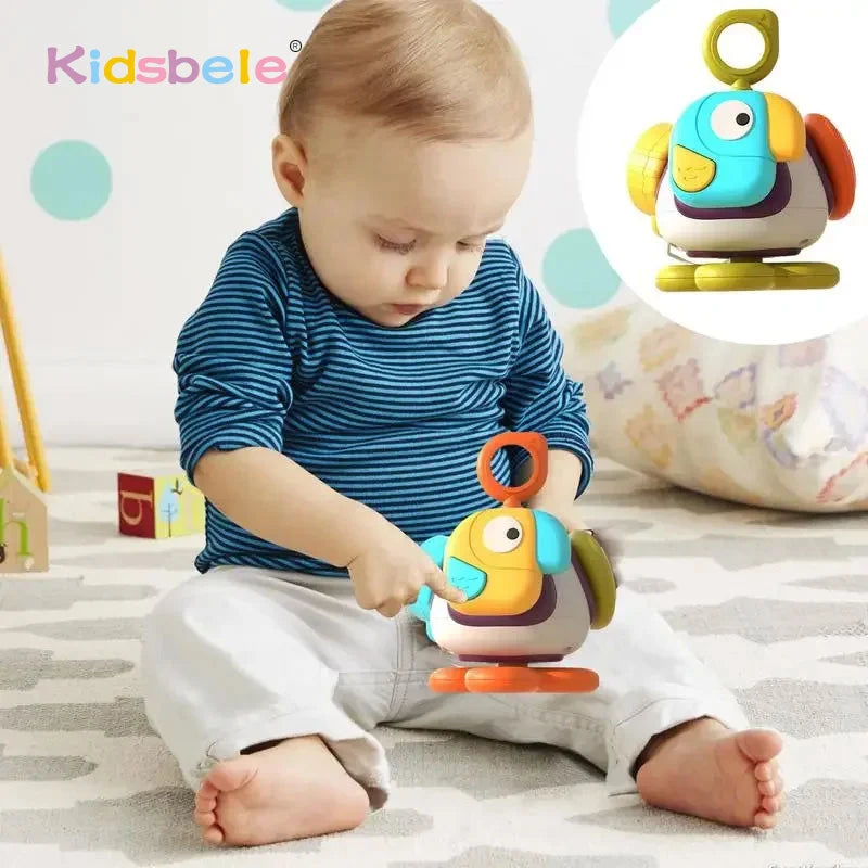 Babies Busy Cube Six-sided Body Sense Educational Learning Fidget Toys Travel Toy Activity Board Puzzle Baby Busy Ball