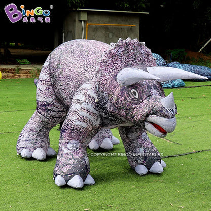 Jurassic Theme Giant Inflatable Dinosaur Balloon Replica 3m Length For Children Park Yard Event Decoration Toys