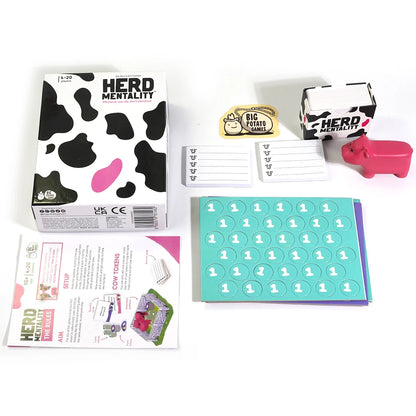 Herd Mentality Board Game The Udderly Hilarious Party Game Fun For The Whole Family