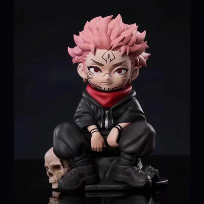 Figurine d'anime Jujutsu Kaisen 15 cm 2 Style Satoru Gojo Figurine d'action Seigneur de la malédiction Sukuna Figurine Collection Modèle Poupée Jouets