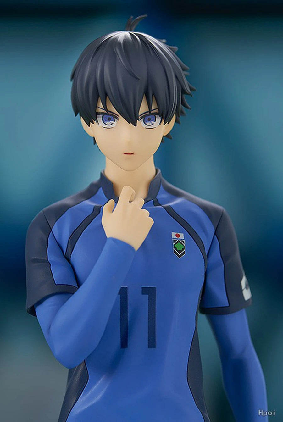 Figurine d'anime Blue Lock de 17 cm, figurine d'action Isagi Yoichi, figurine de footballeur japonais, PVC, modèle de collection pour adultes