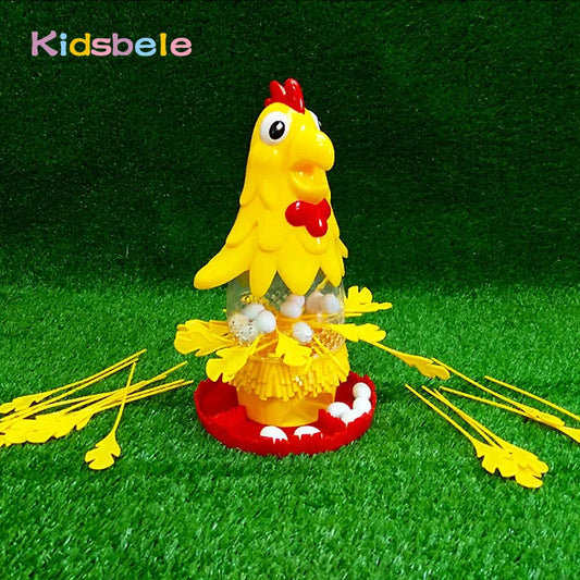 Chicken Eggs Chicken Feather Game Hen Laying Eggs Educational Toys Desktop Toy