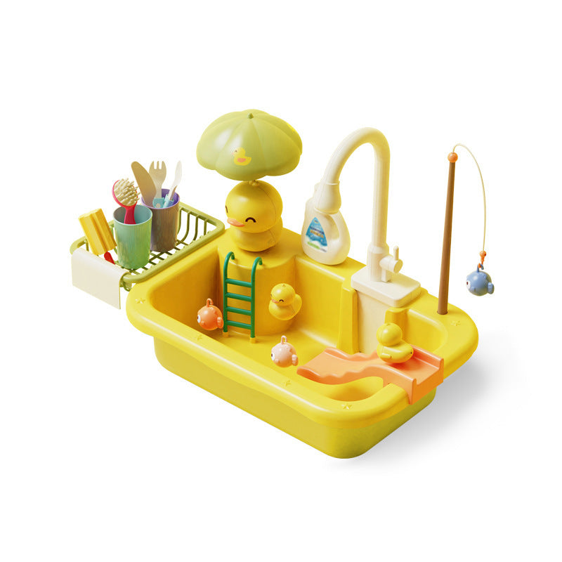 Children's Electric Dishwasher Play House Toys