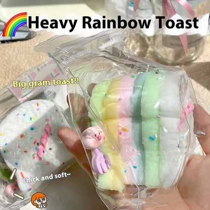 Handmade Edible Silicon Toast Pastry Decompression Tweak Toys