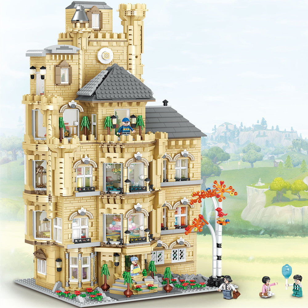 Children's Puzzle Assembled Toy Castle