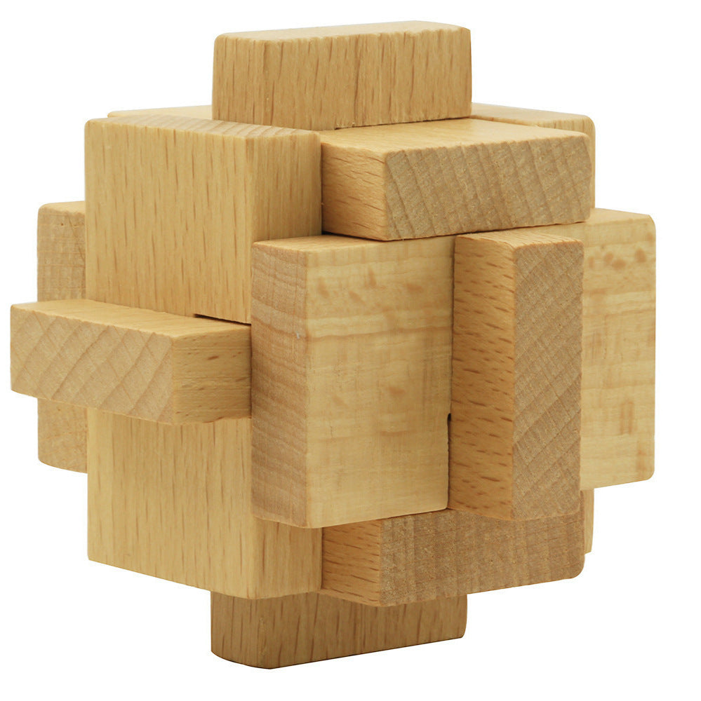 Burr Puzzle Burr Puzzle Full Set Of Classical Mortise Wooden Toys