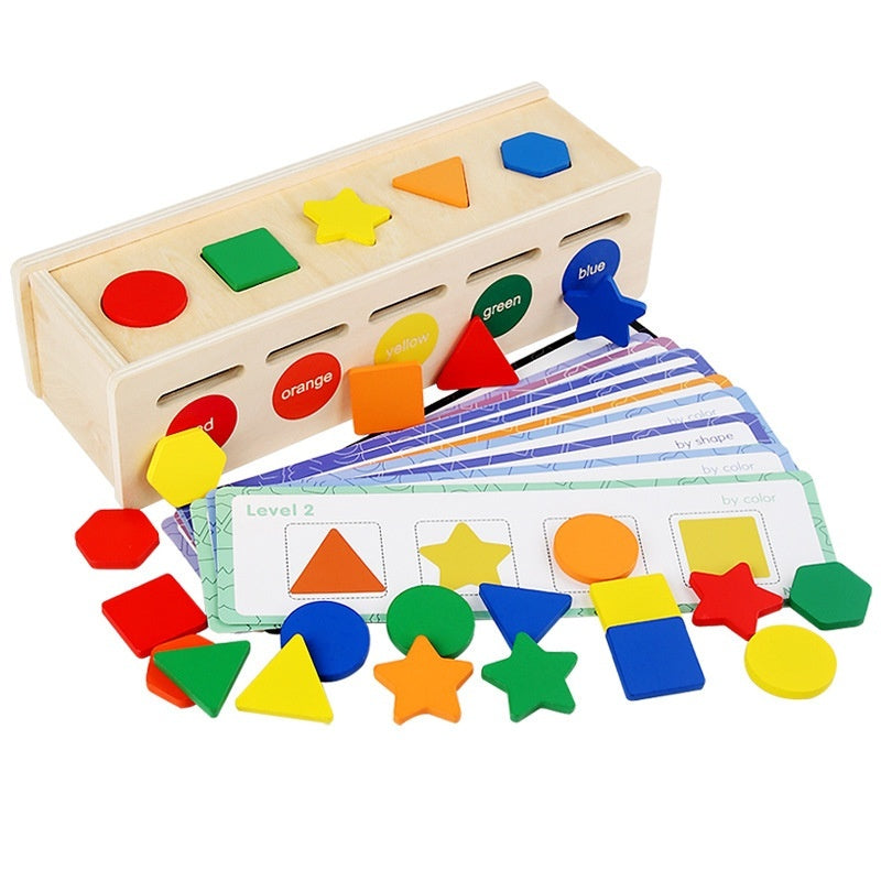 Wooden Children's Color Shape Classification Educational Toys