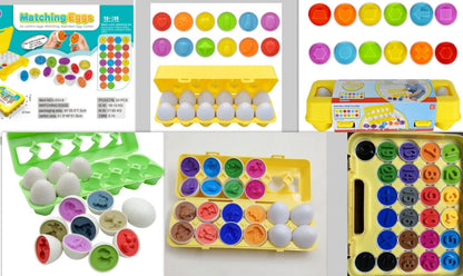 Juguete educativo de aprendizaje para bebés, juguete inteligente con forma de huevo, juegos de combinación de formas, juguetes Montessori, juguetes de huevos para niños