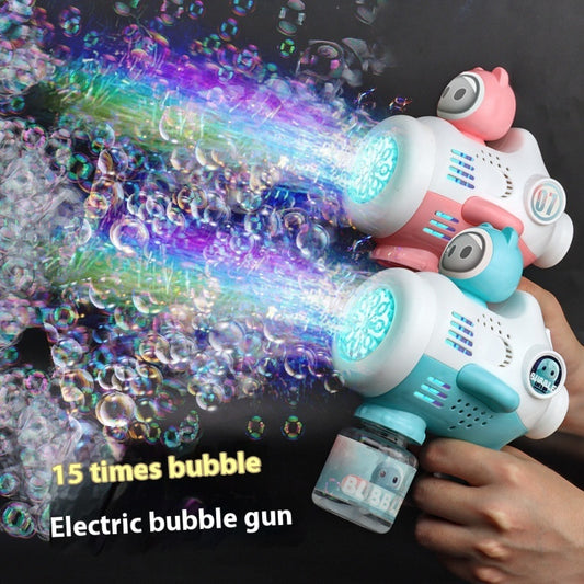 Electric Gatling Bubble Gun Children's Toys