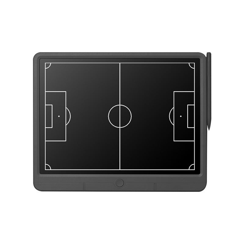 Tablero táctico de fútbol Wicue15 pulgadas, tablero de escritura a mano para entrenamiento de juegos de comando de demostración de tácticas deportivas