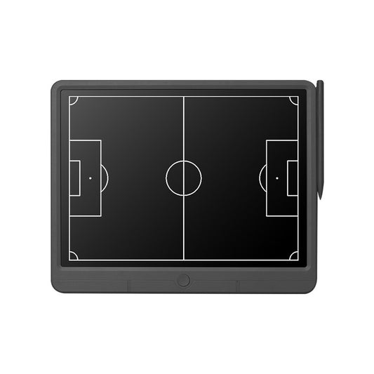 Tablero táctico de fútbol Wicue15 pulgadas, tablero de escritura a mano para entrenamiento de juegos de comando de demostración de tácticas deportivas