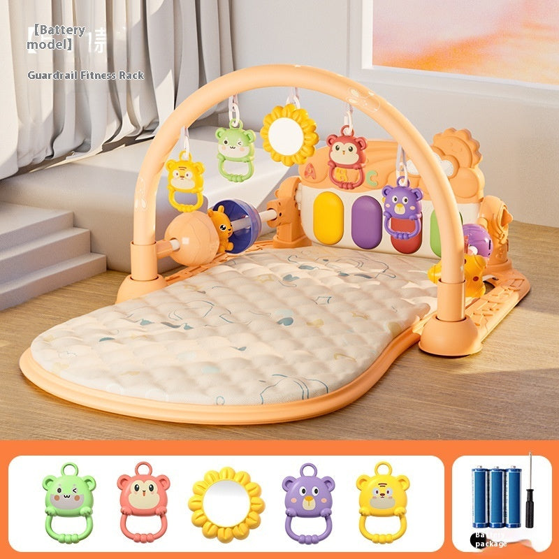 Pedal Piano Newborn Baby Toys 0-1 Years Old Gymnastic Rack Early Education Puzzle