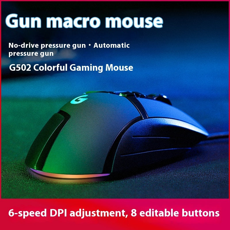 E-sports Games G502 Wired Mouse