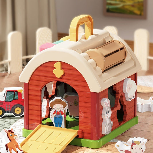 Farm Animal Matching House Puzzle Interaction Toys