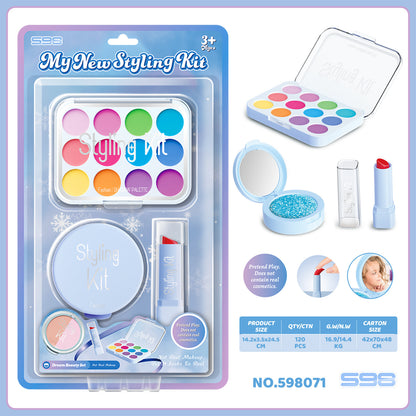 Children's Play House Simulation Makeup Toys Cannot Be Smeared