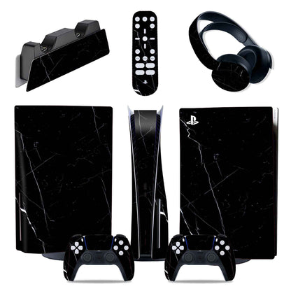 Ensemble d'autocollants PS5 pour console de jeu