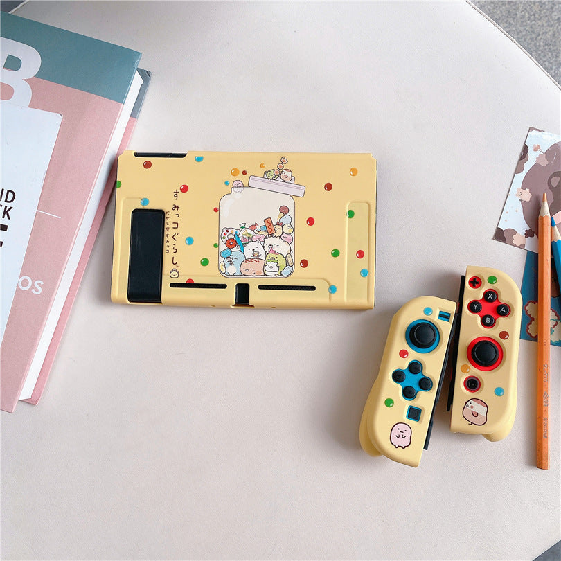 Cartoon Corner Creature Nintendo Shell Split Game Console Tpu Protective Soft Cover