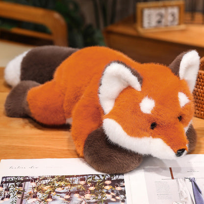 Cute Lying Little Fox Doll Plush Toys Soft