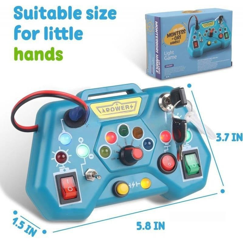 Early Childhood Educational Toys Klotski LCD Game Machine Thinking